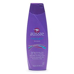 Aussie moist shampoo and conditioner; Photo: Courtesy of drugstore.com