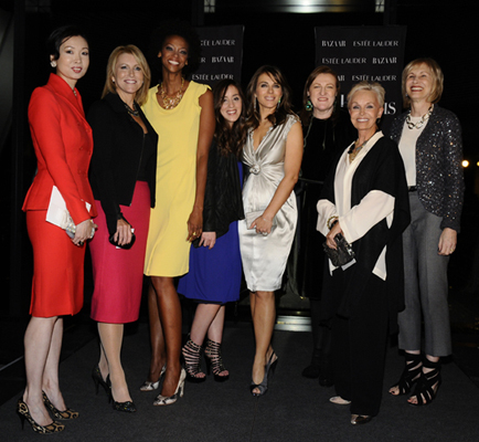 Harper's Bazaar event; photo courtesy of Estee Lauder