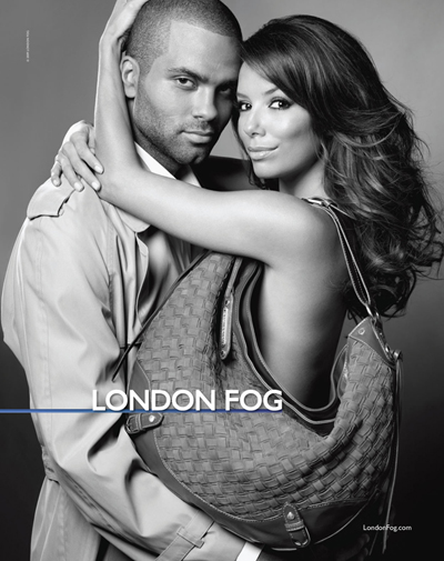 London Fog ad; Photo courtesy of London Fog