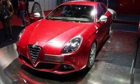 The Alfa Romeo Giulietta was unveiled at the Geneva motor show. Photo by Greg Migliore.