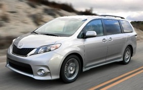 The Toyota Sienna minivan.