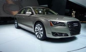 The Audi A8. (Photo courtesy of AutoWeek.)