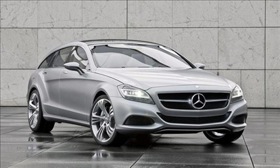 The Mercedes-Benz Shooting Break concept. (Photo courtesy of Mercedes-Benz.)