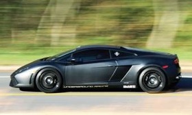 Underground Racing's twin-turbo Lamborghini Gallardo cranks out more than 1,000 hp. (Photo courtesy of Rick Dole.)