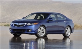 The Acura TSX, currently under recall. (Photo courtesy of Acura.)