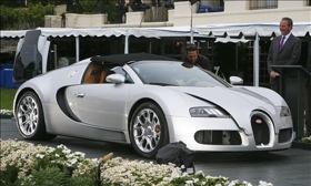 The Bugatti Veyron Grand Sport. (Photo by Bruce Whitaker, from MSN Autos.)