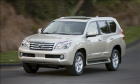The Lexus GX 460. (Photo courtesy of Toyota Motor Corp.)