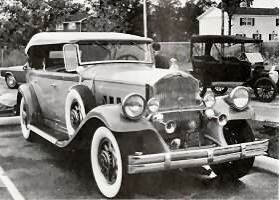 A 1932 Pierce Arrow at AACA's 1972 meet. (Photo courtesy of AutoWeek.)