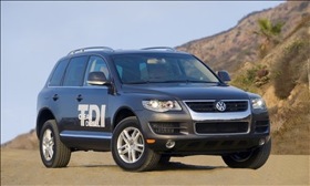 The Volkwagen Toureg TDI clean diesel. (Photo courtesy of Volkswagen.)