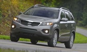 The 2011 Kia Sorento EX V6 earned an overall score of 82 during recent Consumer Reports tests.