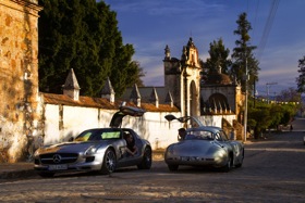 The 2011 Mercedes-Benz SLS AMG. (Photo courtesy of Mercedes-Benz.)
