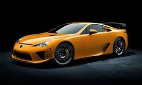 Lexus LF-A Nürburgring edition. (Photo via AutoWeek.)