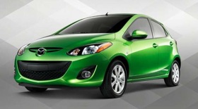The 2011 Mazda2. (Photo from Automotive News.)