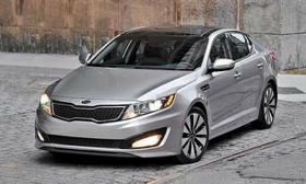 In South Korea, the sedan based on what is called the Optima in the United States is named the K5. (Photo from AutoWeek.)