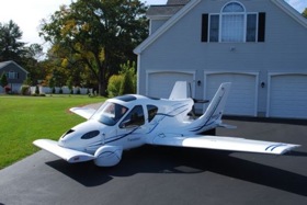 The Terrafugia Transition. (Photo from Gizmag.)