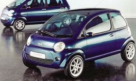 Mini is working on a small-car concept for the 2011 Geneva motor show. Shown is the Spiritual, an early Mini concept of a small car. (Photo courtesy of Mini.)