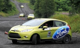 The Ford Fiesta Rally Experience. (Photo from Car and Driver blog.)
