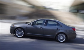 The Lincoln MKZ Hybrid. (Photo courtesy of Lincoln.)