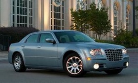 A redone Chrysler 300 is part of Chrysler's future product plans. The current model is shown. (Photo courtesy of Chrysler.)
