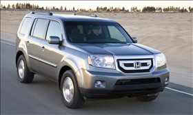 The 2010 Honda Pilot. (Photo courtesy of Honda.)
