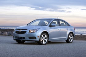 The Chevrolet Cruze. (Photo courtesy of Chevrolet.)