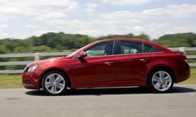 Chevrolet launches the Cruze sedan this fall. It eventually will replace the Cobalt in Chevy's lineup. (Photo courtesy of Chevrolet.)
