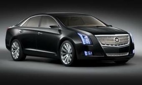 Cadillac will put the XTS sedan into production for the 2012 model year but is also working on a larger, rear-drive car to be its flagship. (Photo courtesy of General Motors.)