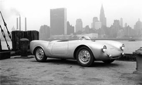 A Porsche 550 Spyder, one of the first Porsches in the United States. (Photo courtesy of AutoWeek.)