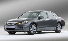 Small changes in aerodynamics and engine friction help boost the fuel economy of the 2011 Honda Accord. (Photo courtesy of Honda.)