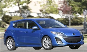 The Mazda3. (Photo courtesy of Mazda.)