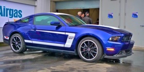 The Ford Boss Mustang. (Photo by Josh Condon.)