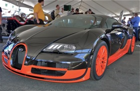 The Bugatti Veyron Super Sport. (Photo by Josh Condon.)