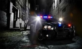 The 2011 Dodge Charger police car is available for order in September. (Photo courtesy of Dodge.)