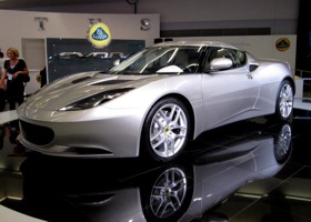 The Lotus Evora. (Photo via CBS News.)