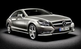 The restyled and re-engineered Mercedes-Benz CLS debuts at the Paris motor show next month and goes on sale here in 2011. (Photo from Mercedes-Benz.)