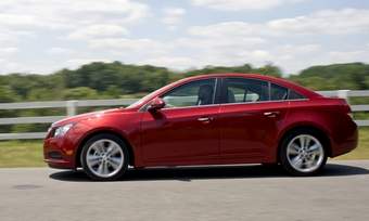 The Chevrolet Cruze goes on sale in the United States in late September. (Photo courtesy of Chevrolet.)