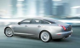 Jaguar executives say the redesigned XJ could boost the brand's global sales by as much as half this year, to 75,000 cars. (Photo courtesy of Jaguar.)