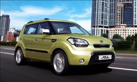 The 2010 Kia Soul. (Photo courtesy of Kia Motors.)