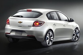 The hatchback version of the Chevy Cruze.
