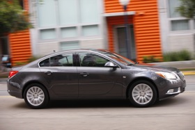 The 2011 Buick Regal. (Photo courtesy of Buick.)