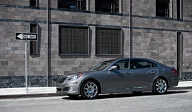 The Hyundai Equus. (Photo via Wired.)
