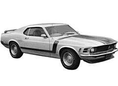 The 1970 Boss 302 Ford Mustang. (Image via Consumer Reports.)