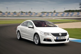 The Volkswagen CC sedan. (Photo courtesy of Volkswagen.)