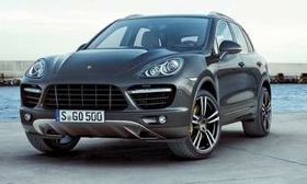 The redesigned Cayenne went on sale this year. A hybrid comes in 2011. (Photo courtesy of Porsche.)
