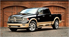 The Chrysler Ram Laramie edition. (Photo courtesy of Chrysler.)