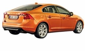 The redesigned Volvo S60 targets luxury import sedans. (Image courtesy of Volvo.)