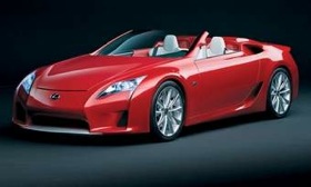 After Lexus builds the current batch of 500 LFA coupes, there could be a one-year hiatus. (Image courtesy of Lexus.)