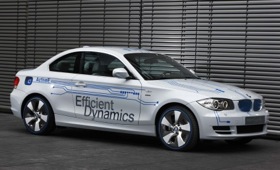 The BMW ActiveE 1-Series will be coming to various cities in California, as well as New York, Boston, and some parts of Connecticut. (Image from Car and Driver.)