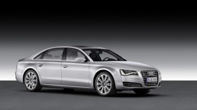 The Audi A8L. (Photo courtesy of Audi.)