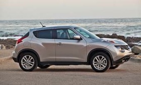 Once for Europe only, the Juke will reach U.S. showrooms next month. (Photo courtesy of Nissan.)